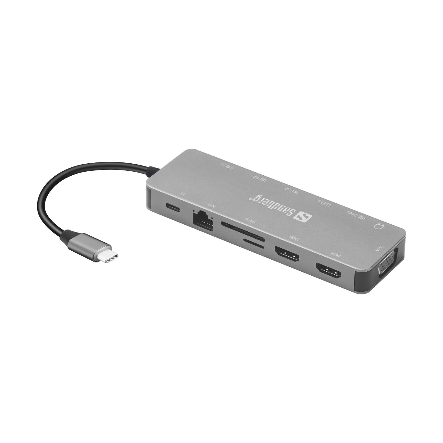 Sandberg USB-C 13-in-1 Travel Dock