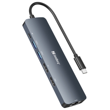 Sandberg USB-C 8K Display Dock