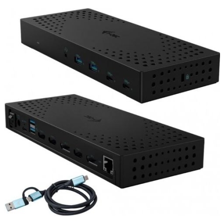 I-Tec USB3.0/USB-C/TB 3x4K Dock G2 PD100