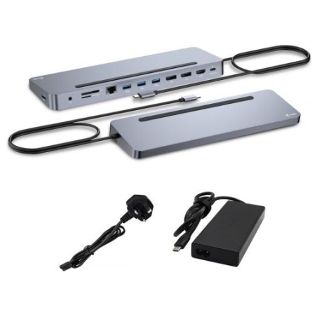 I-Tec USB-C Metal Ergonomic 4K 3x Disply