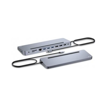I-Tec USB-C Metal Ergonomic 4K 3x Disply