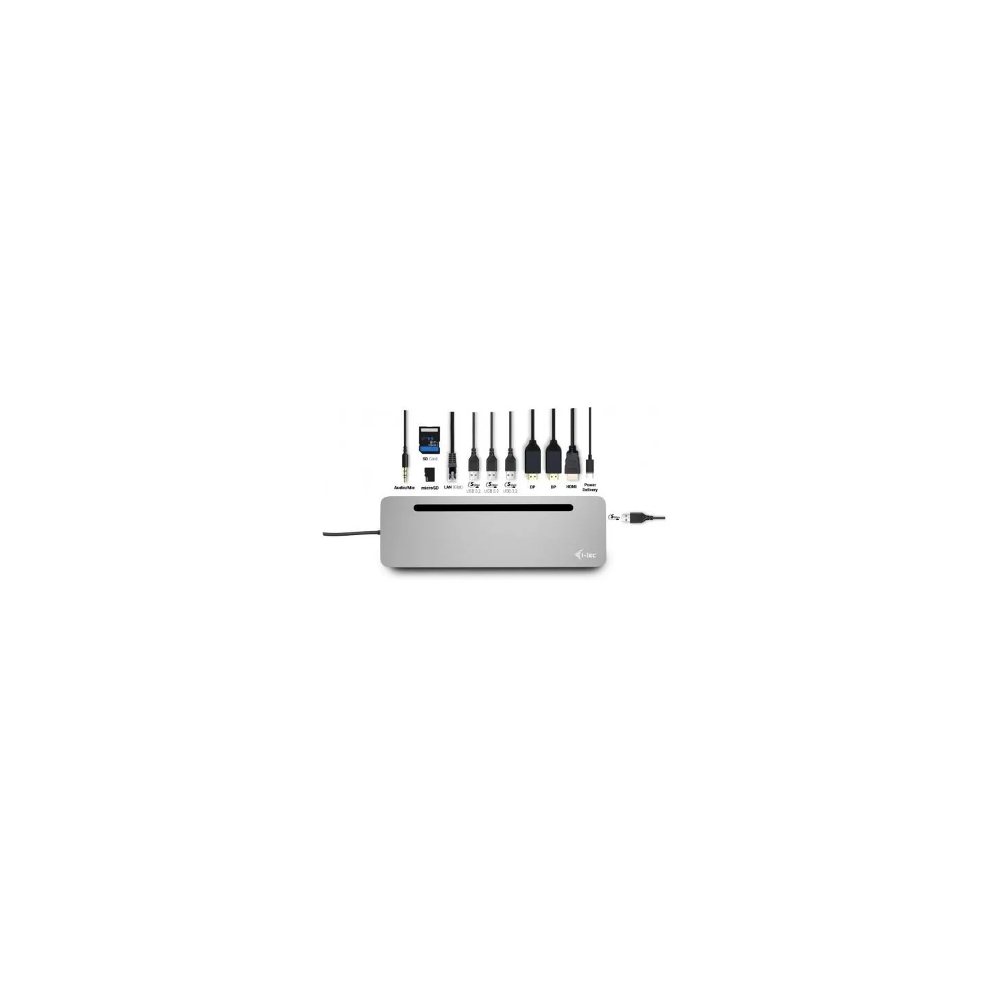 I-Tec USB-C Metal Ergonomic 4K 3x Disply