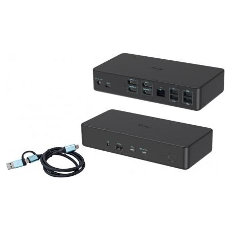 I-Tec USB3.0/USB-C/TB 2x4K Pro Dock