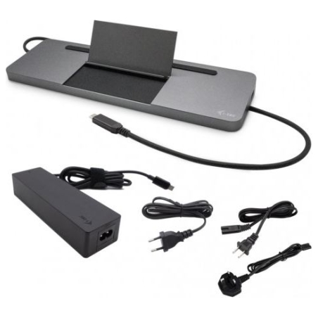 I-Tec USB-C Metal Dock + Charger 100W