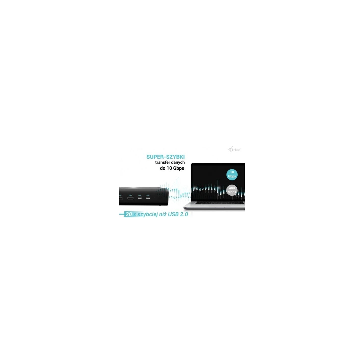 I-Tec Universal 6x 4K Display DS+PD140W