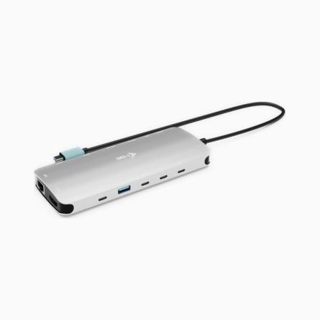 I-Tec USB-C Metal Nano Dock 3xDisplay+PD