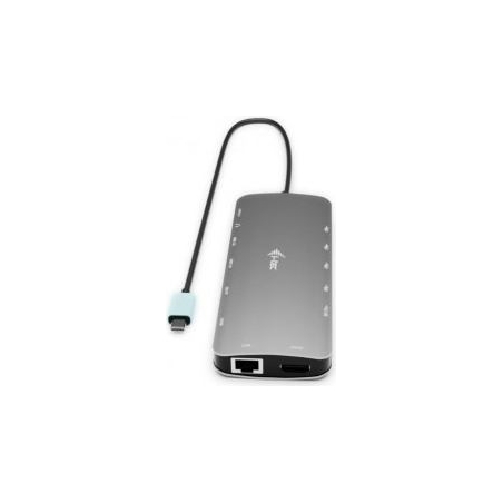I-Tec USB-C Metal Nano Dock 3xDisplay+PD