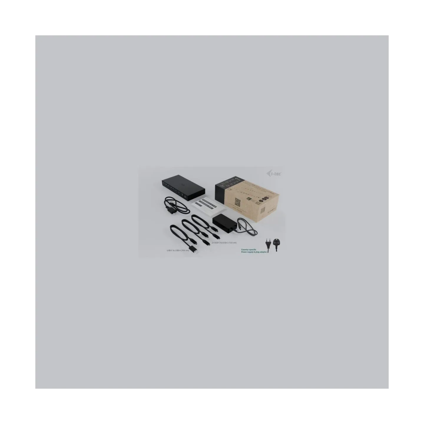 I-Tec USB-C KVM DS for 3 Hosts