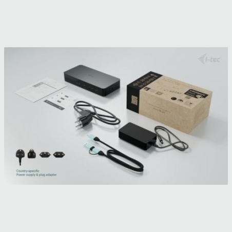 I-Tec USB-C/A Intelligent Dual DS+PD100W
