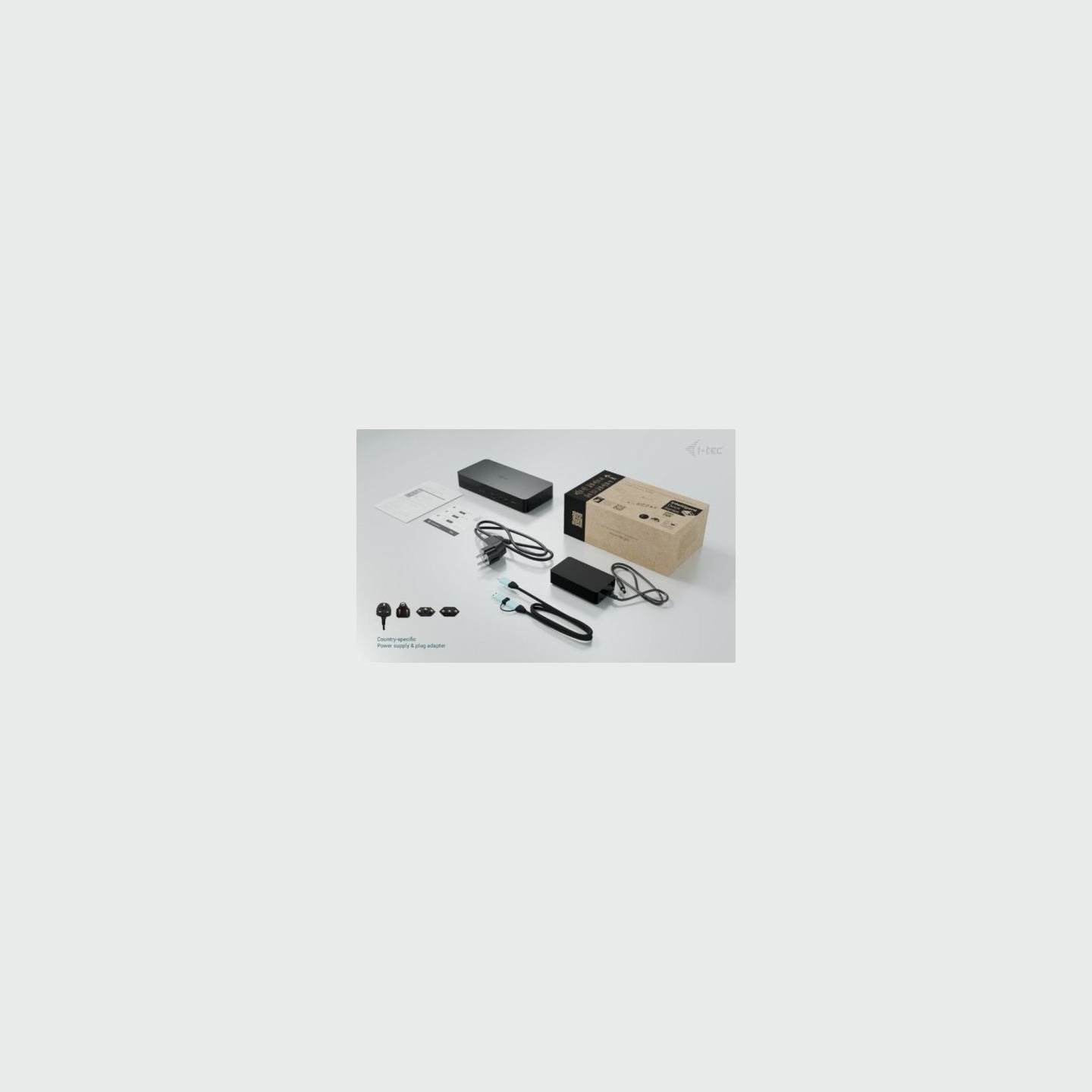 I-Tec USB-C/A Intelligent Dual DS+PD100W
