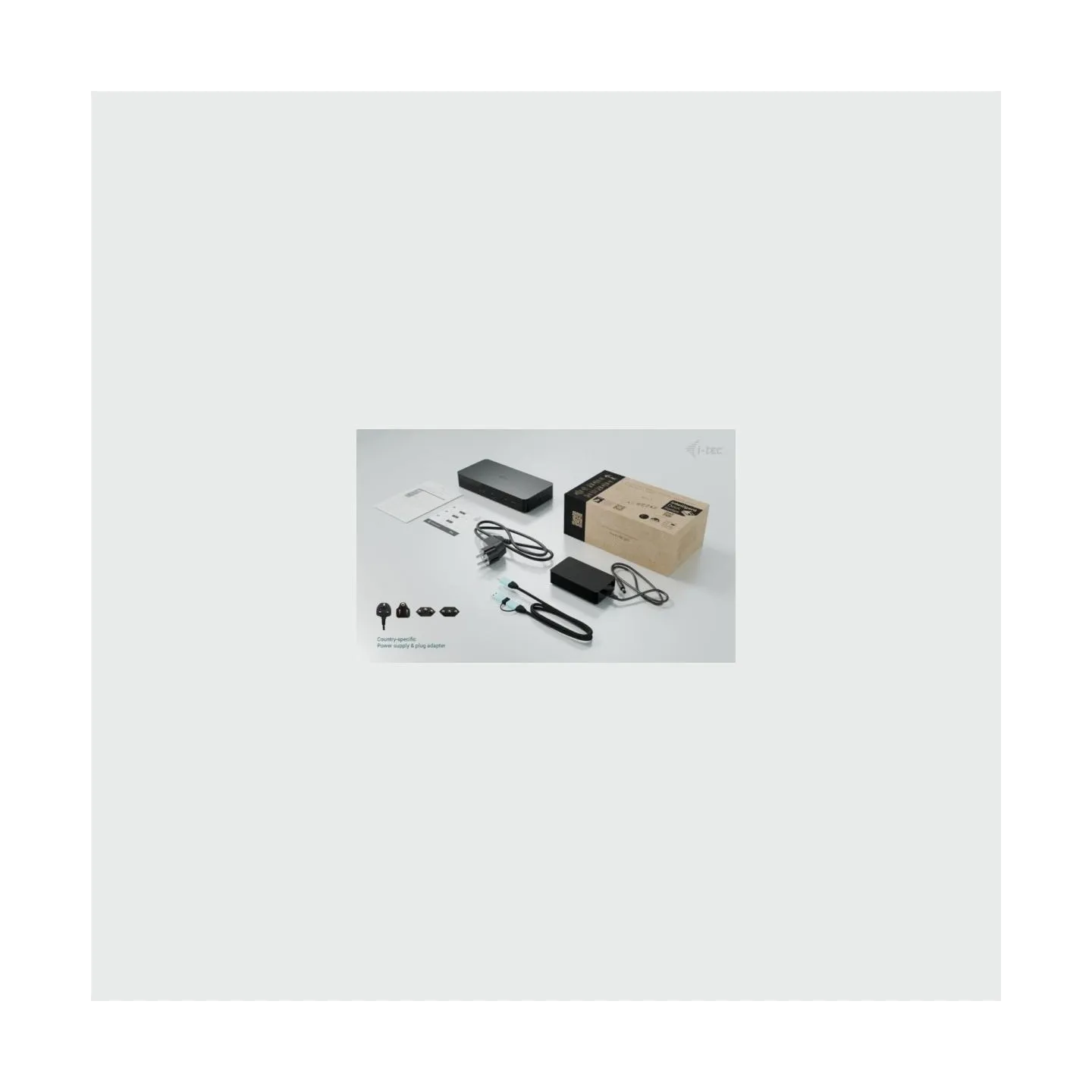 I-Tec USB-C/A Intelligent Dual DS+PD100W