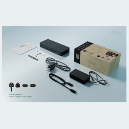 I-Tec USB-C Intelligent Triple DS+PD 100