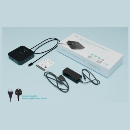 I-Tec USB-C Dual HDMI DS + Charger