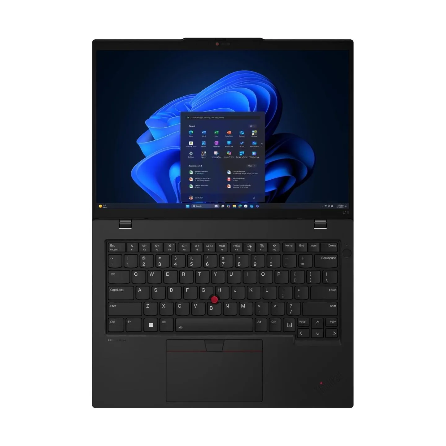 Lenovo ThinkPad L14 G6 Intel | Black | 14 " | IPS | WUXGA | 1920 x 1200 pixels | Intel Core Ultra 5 | 225U | 16 GB | SO-DIMM DDR