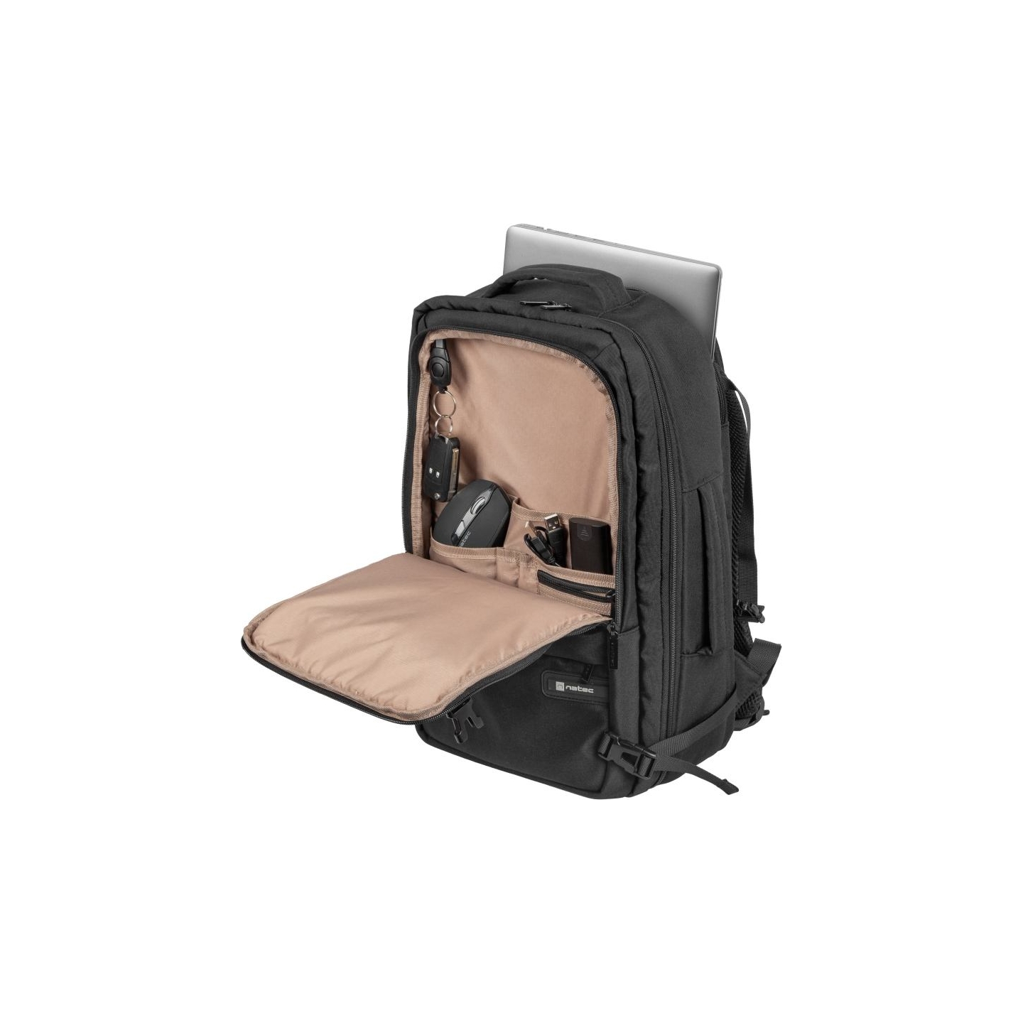 Natec Laptop Backpack Camel Lite 15.6inc