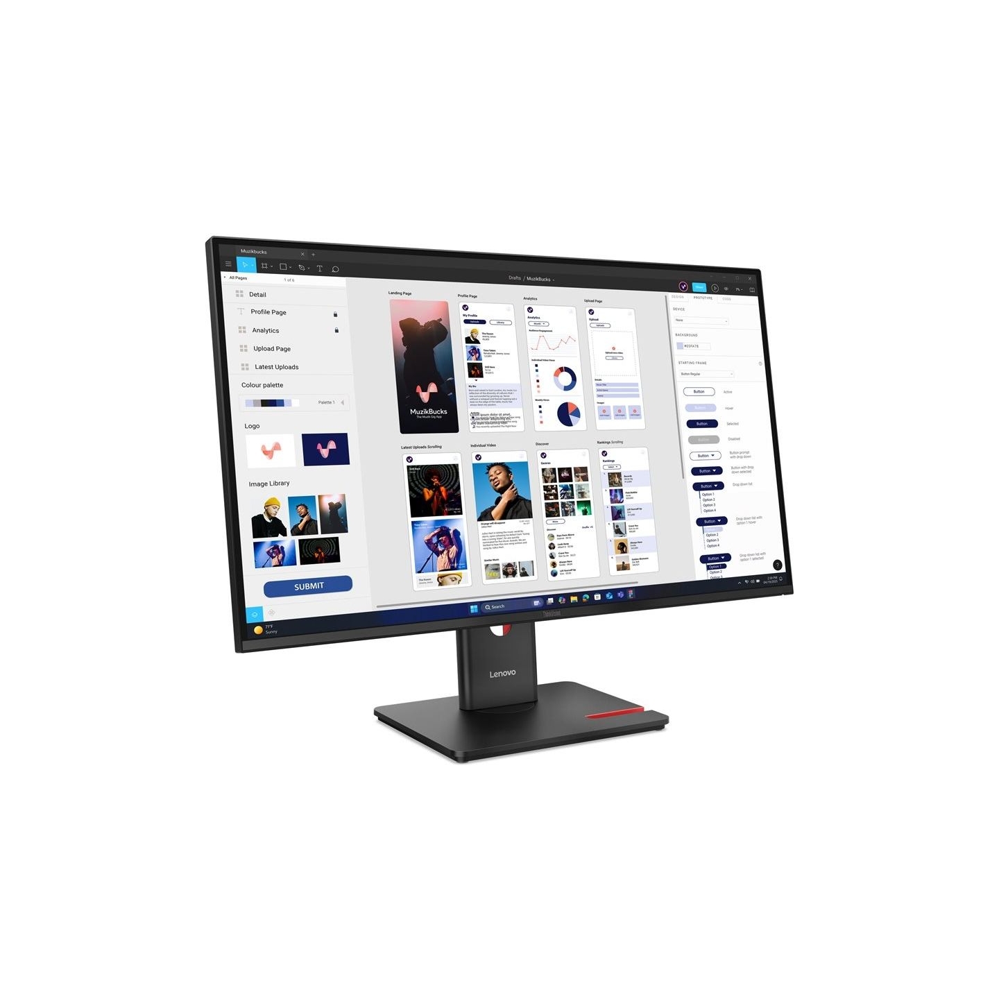 Lenovo ThinkVision T32UD-40 31.5inch