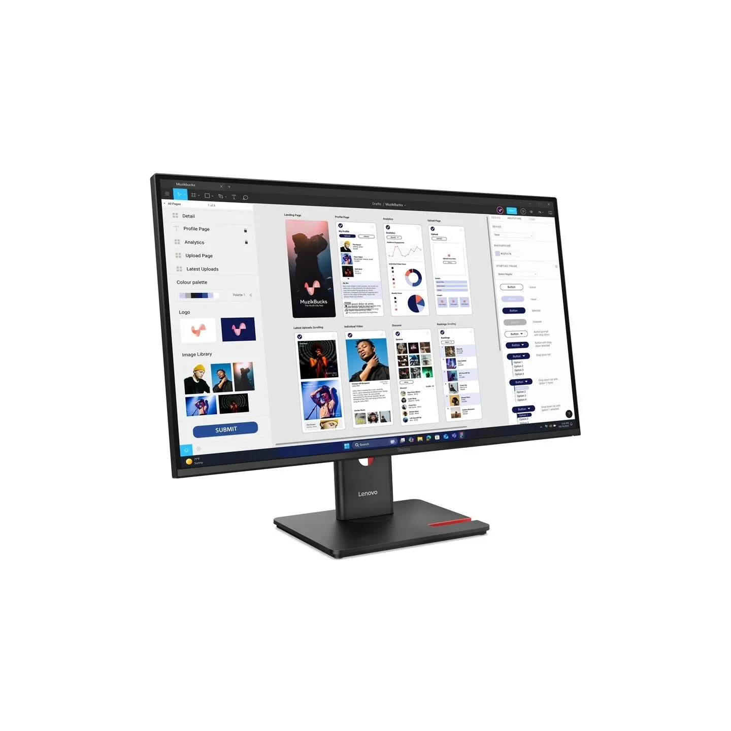 Lenovo ThinkVision T32UD-40 31.5inch