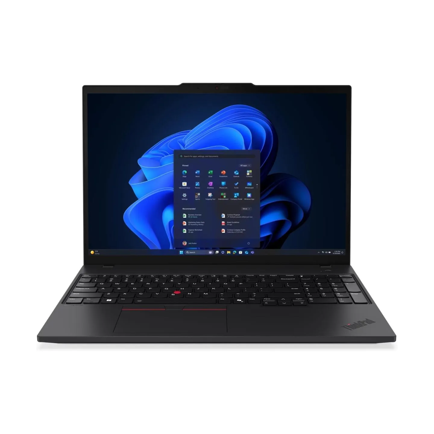 Lenovo ThinkPad T16 G4 Intel | Black | 16 " | IPS | WUXGA | 1920 x 1200 pixels | Anti-glare | Intel Core Ultra 7 | 255U | 32 GB 