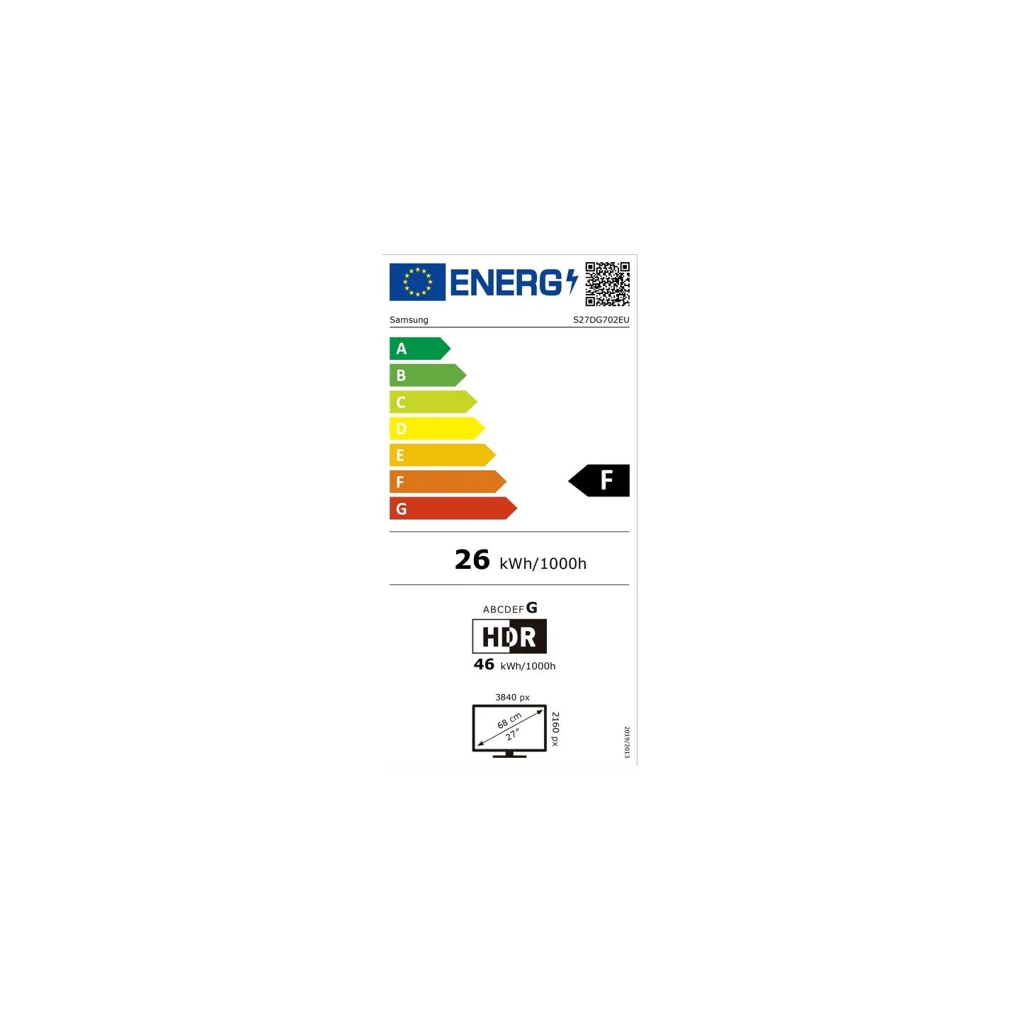 Samsung LS27DG702EUXDU 27inch UHD