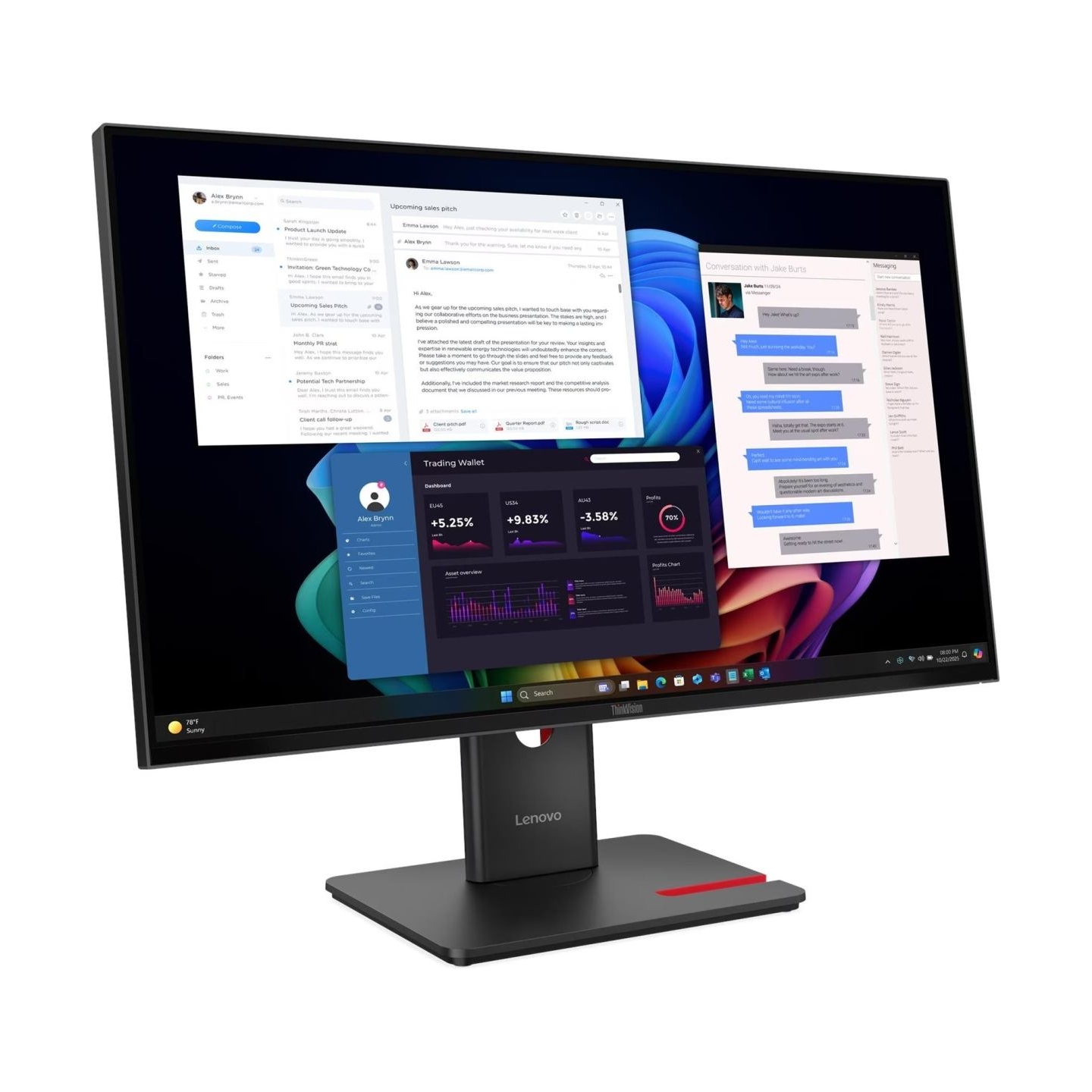 Lenovo ThinkVision T27UD-40 27inch IPS