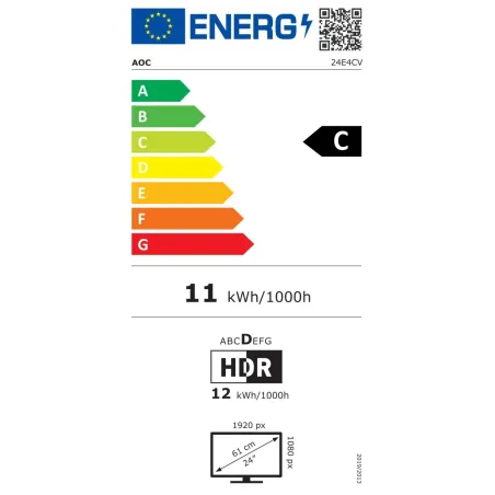 AOC 24E4CV 23.8inch FHD IPS 120Hz 4ms