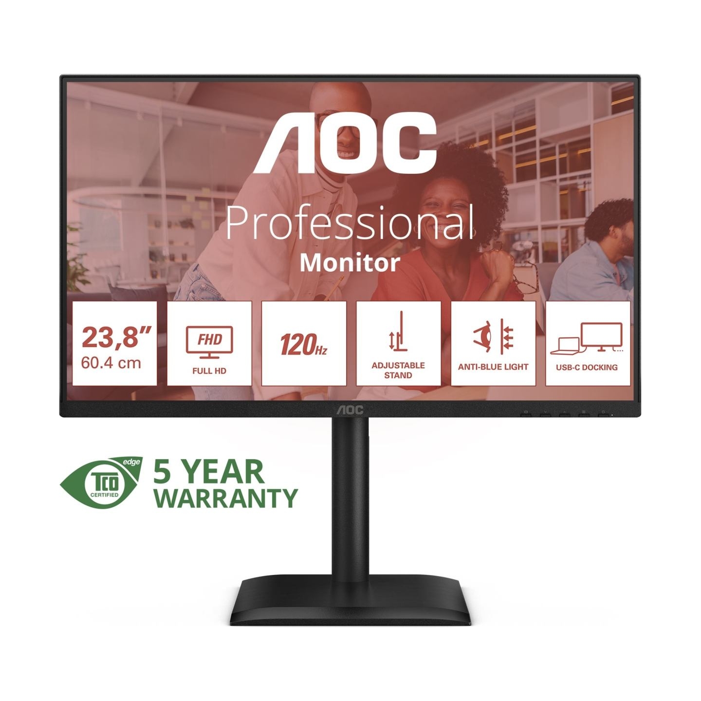 AOC 24E4CV 23.8inch FHD IPS 120Hz 4ms