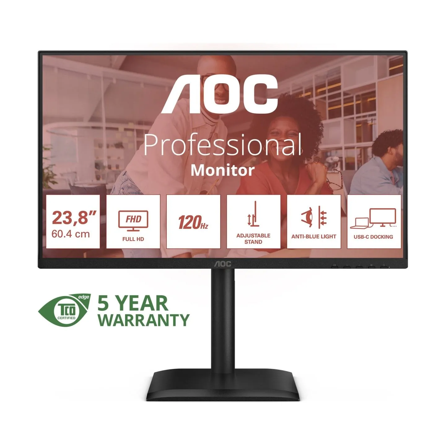 AOC 24E4CV 23.8inch FHD IPS 120Hz 4ms