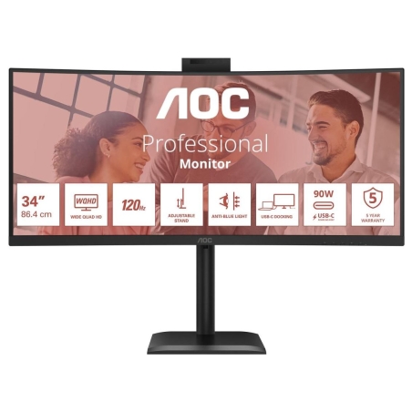 AOC CU34E4CW 34inch UWQHD 120HZ CURVED