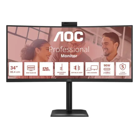 AOC CU34E4CW 34inch UWQHD 120HZ CURVED