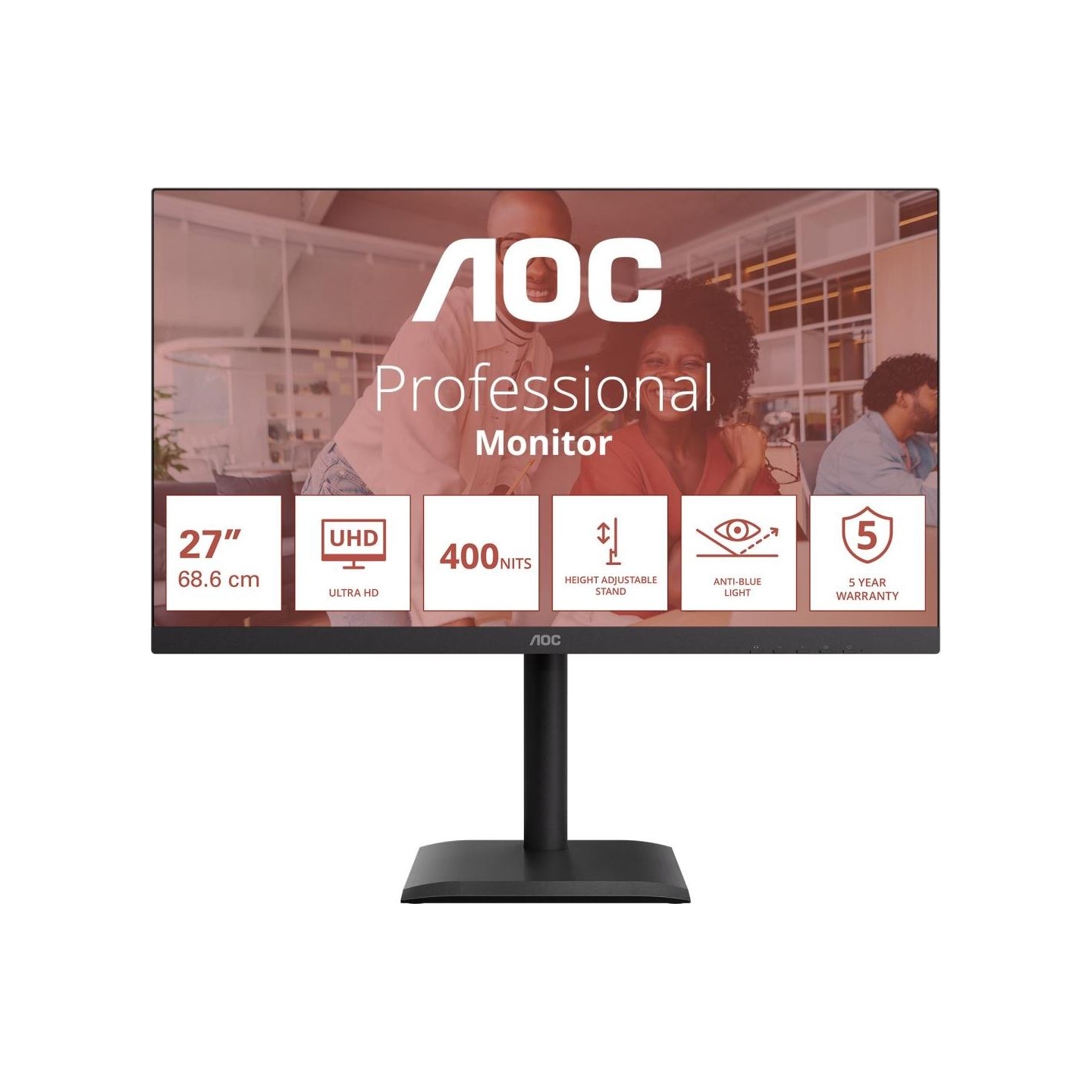 AOC U27E4CV 27inch 3840x2160 60Hz IPS