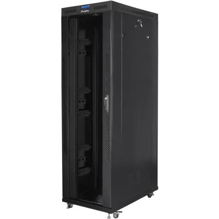 Lanberg rack cabinet 42U 800x1200 glass