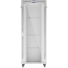Lanberg rack cabinet 42U 800x1000 glass