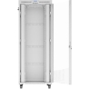 Lanberg rack cabinet 42U 800x1000 glass