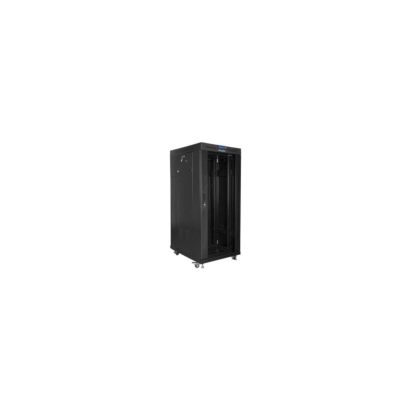 Lanberg rack cabinet 27U 800x1000 glass