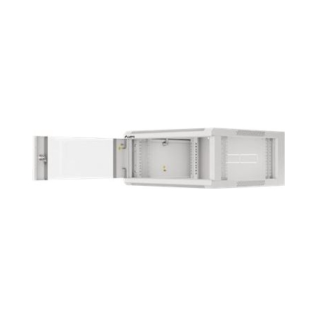Lanberg | Rack cabinet 19" wall-mounted 4U 600 fast assembly (flat pack) | WFFA-5604-10S | Grey