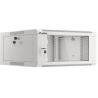 Lanberg | Rack cabinet 19" wall-mounted 4U 600 fast assembly (flat pack) | WFFA-5604-10S | Grey