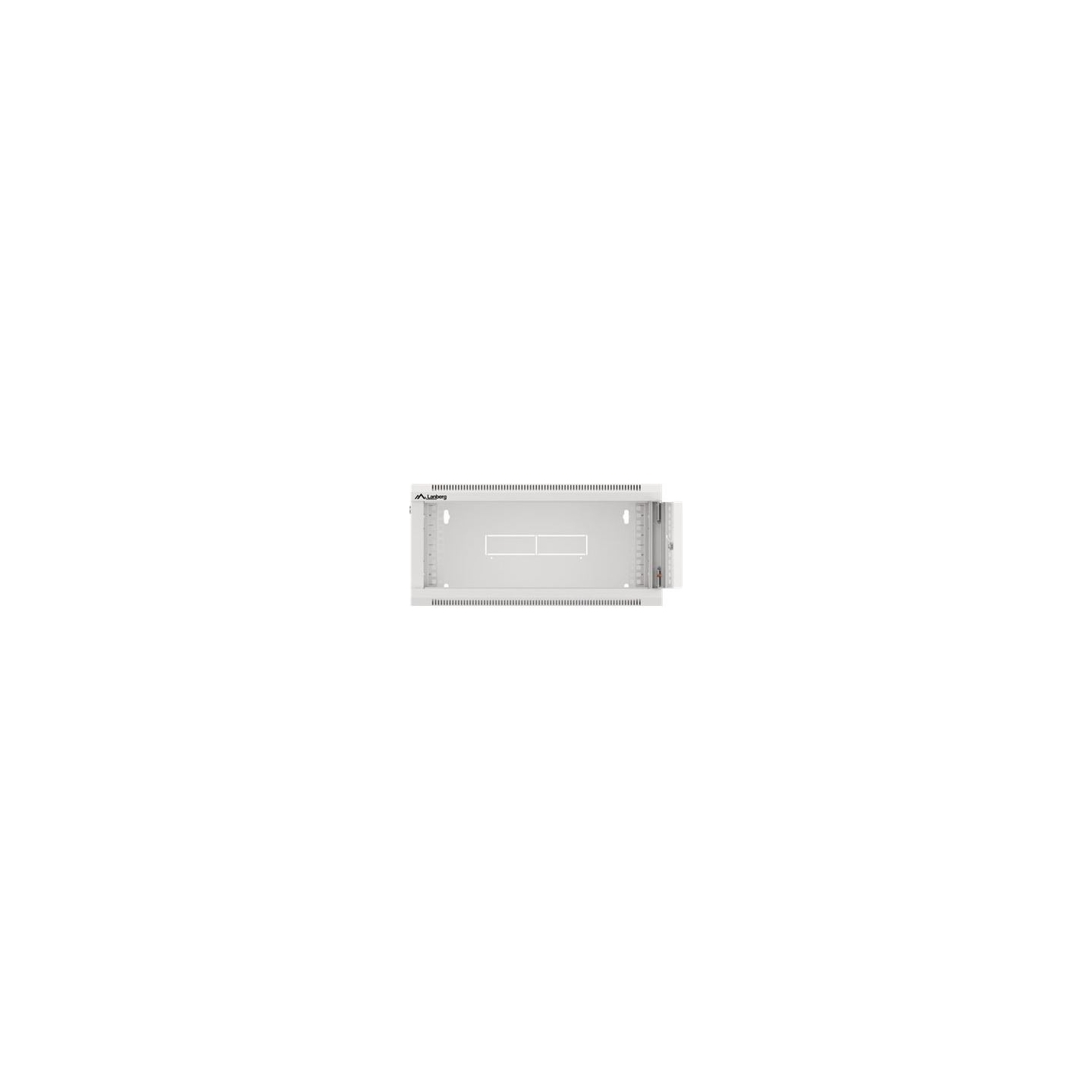 Lanberg | Rack cabinet 19" wall-mounted 4U 600 fast assembly (flat pack) | WFFA-5604-10S | Grey