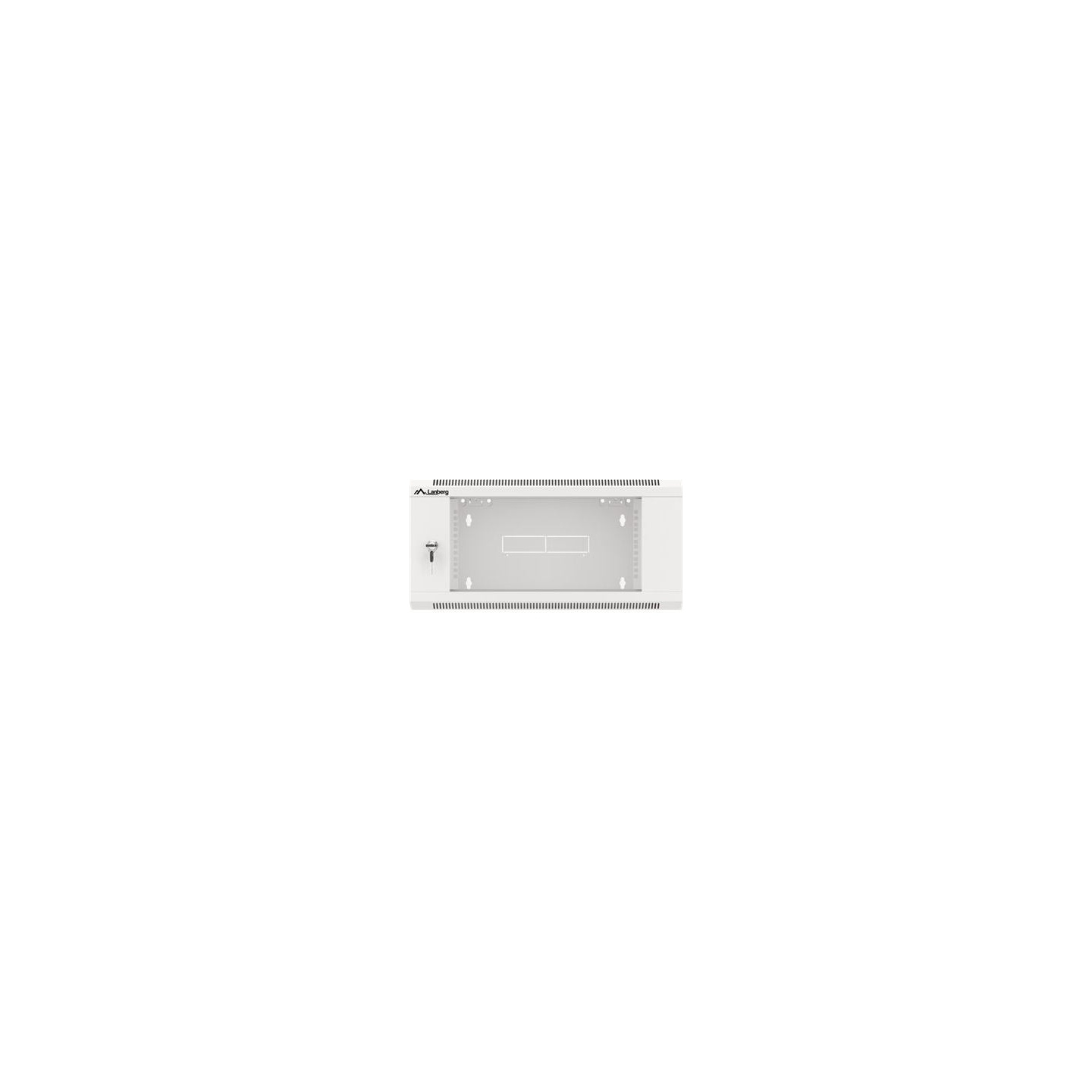 Lanberg | Rack cabinet 19" wall-mounted 4U 600 fast assembly (flat pack) | WFFA-5604-10S | Grey