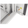 Lanberg | Rack cabinet 19" wall-mounted 4U 600 fast assembly (flat pack) | WFFA-5604-10S | Grey