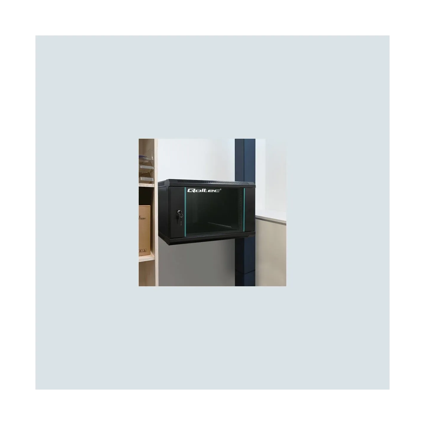 Qoltec 54461 Rack cabinet 19inch