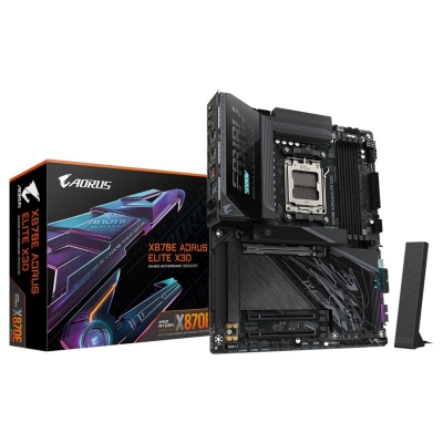Gigabyte X870E AORUS ELITE X3D AM5 4DDR5 HDMI/USB-C AT