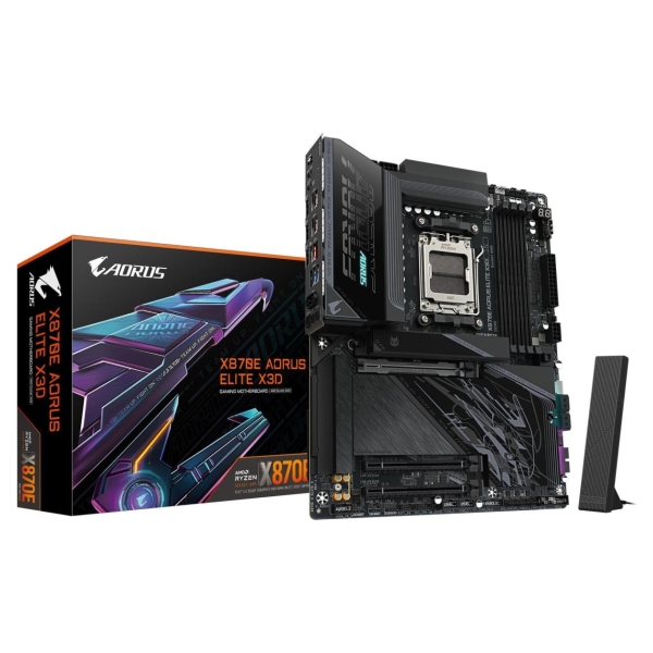 Gigabyte X870E AORUS ELITE X3D AM5 4DDR5 HDMI/USB-C AT