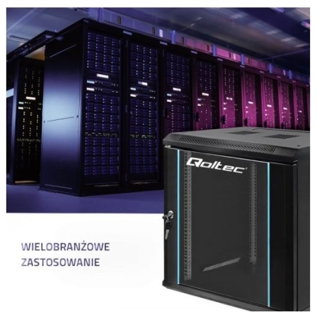 Qoltec 54464 Rack cabinet 19inch