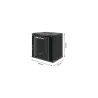 Qoltec 54464 Rack cabinet 19inch
