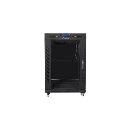 Lanberg rack cabinet 15U 600x600 glass