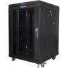 Lanberg rack cabinet 15U 600x600 glass