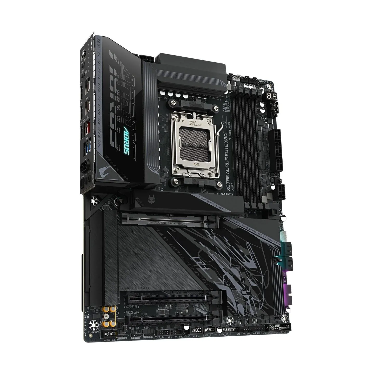 Gigabyte X870E AORUS ELITE X3D AM5 4DDR5 HDMI/USB-C AT