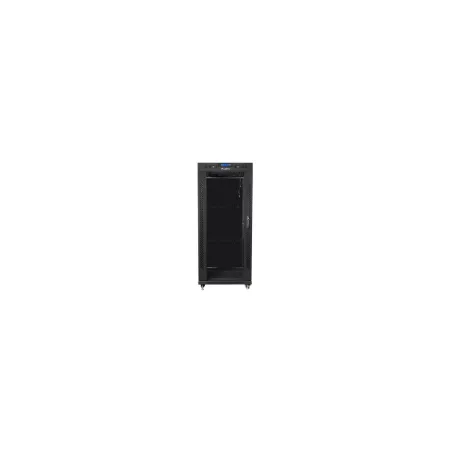 Lanberg rack cabinet 27U 600x600 glass