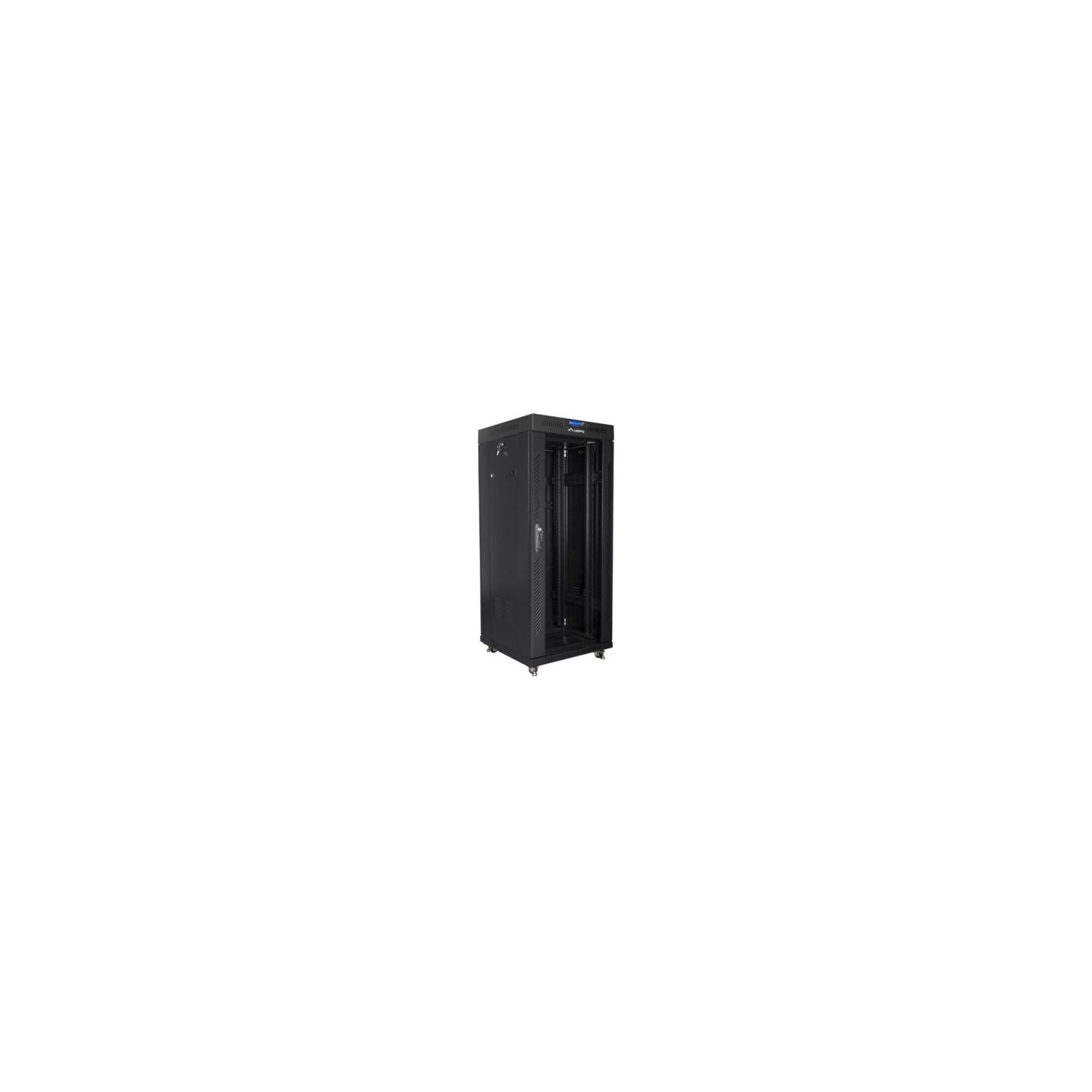 Lanberg rack cabinet 27U 600x600 glass