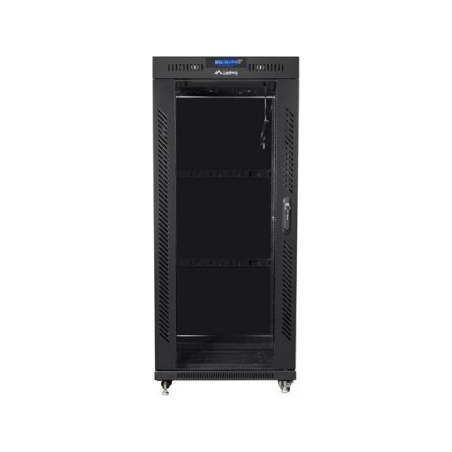 Lanberg rack cabinet 27U 600x800 glass